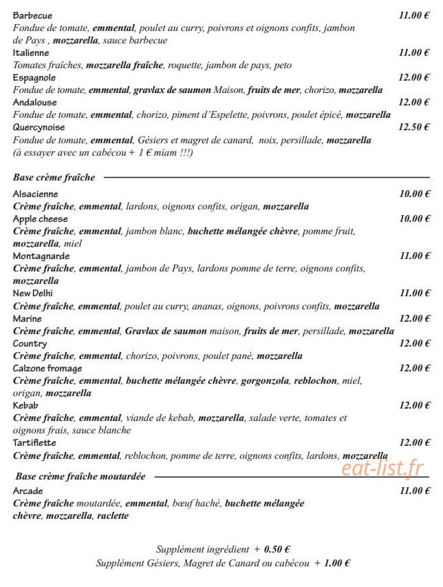 La Dolce Vita — carte page 4