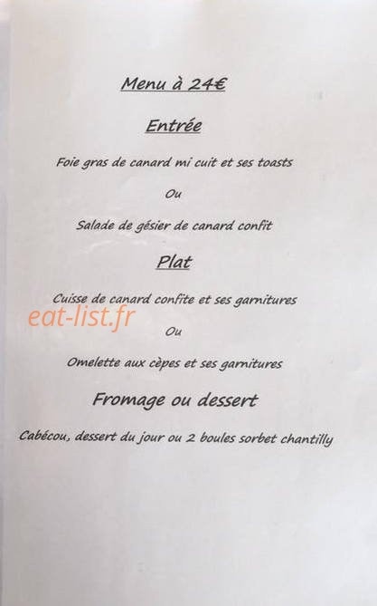 La Gariotte — carte page 1