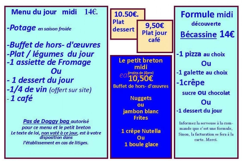La Mouette — carte page 4