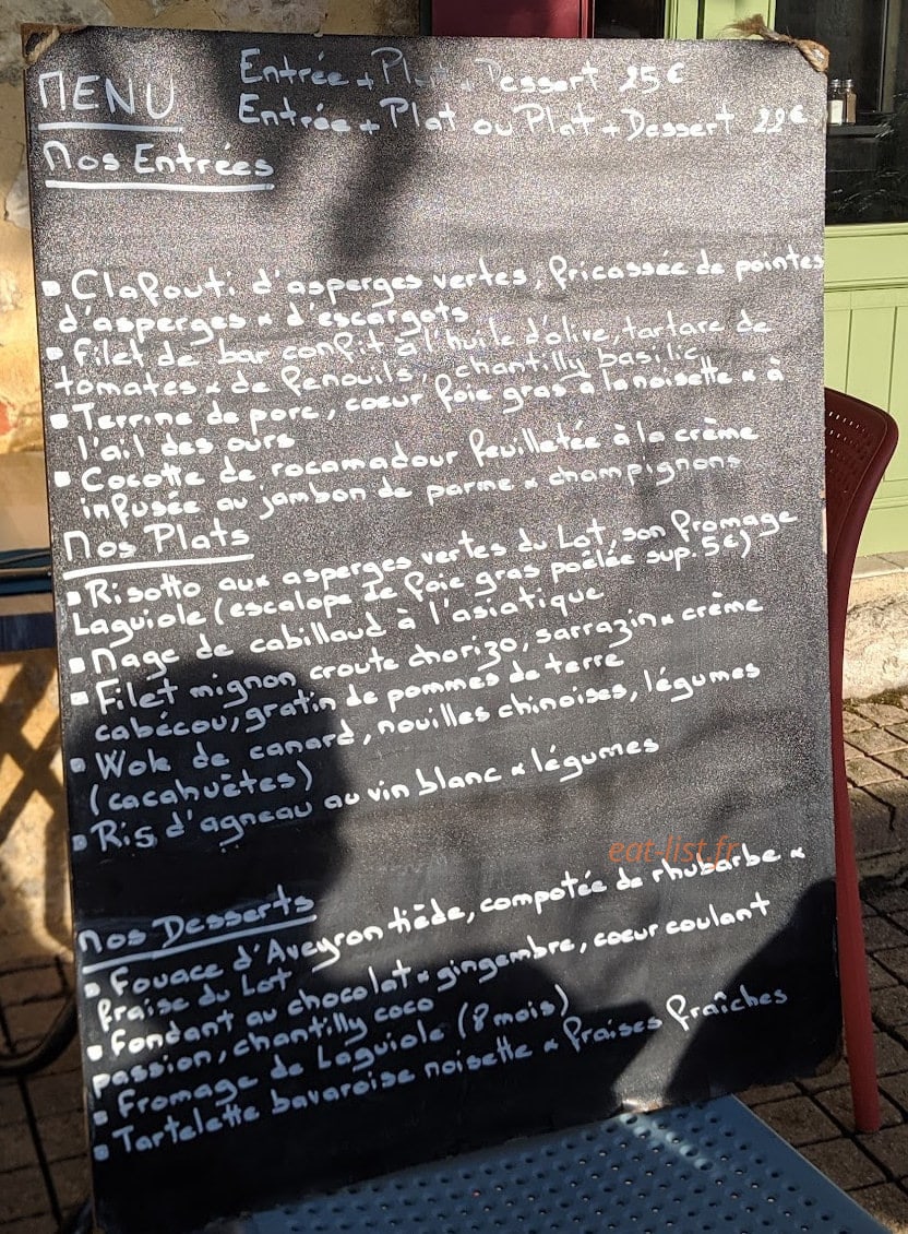 Péché mignon — carte page 1