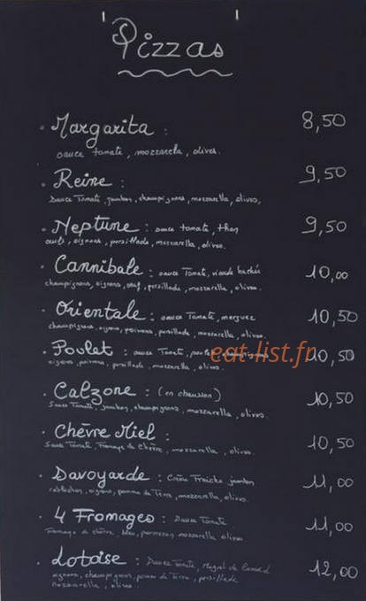 L'Escale — carte page 1