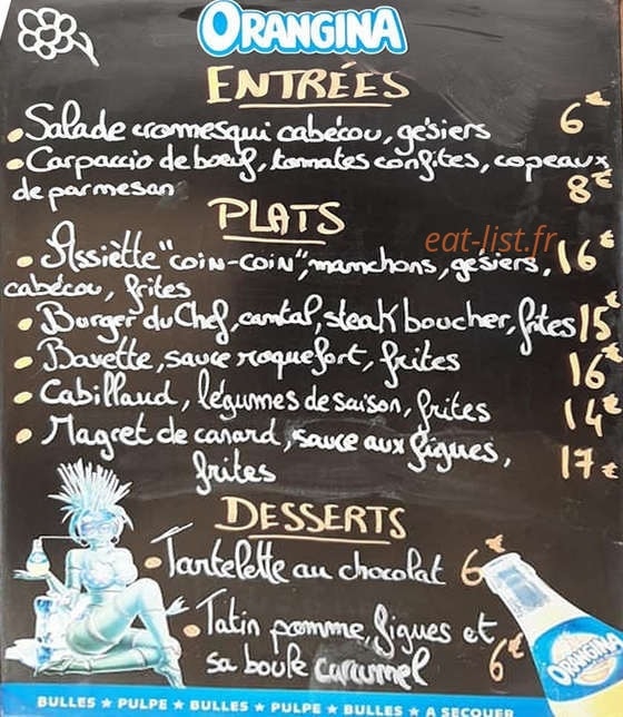 La Truffière — carte page 1