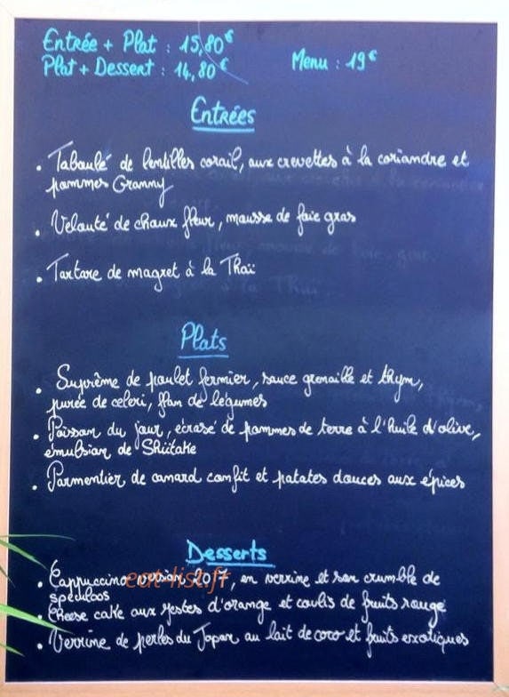 Le Cantou — carte page 2