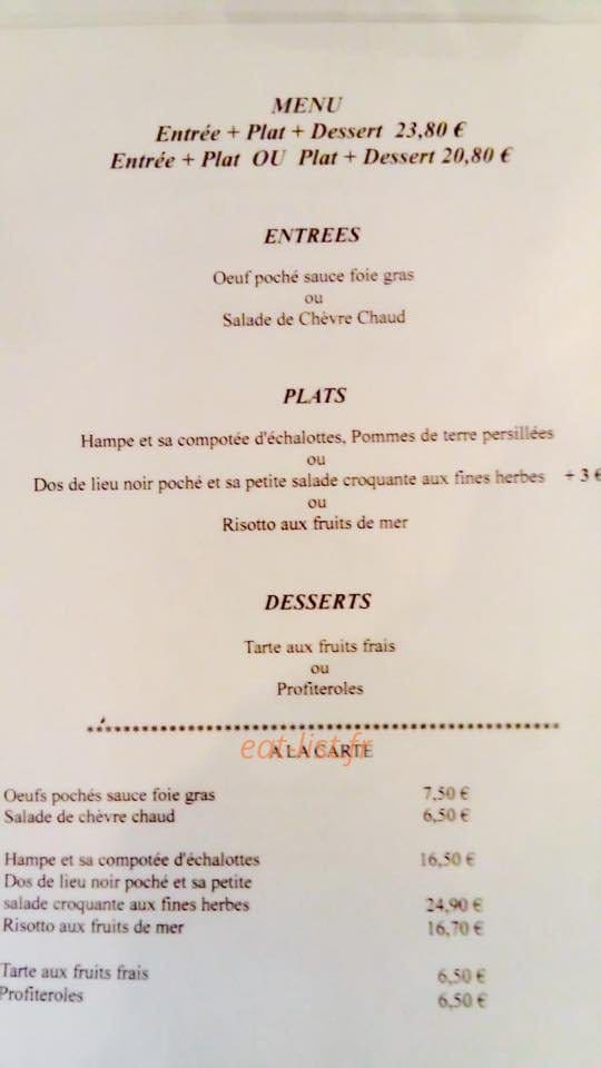 Le P'tit Popie — carte page 1