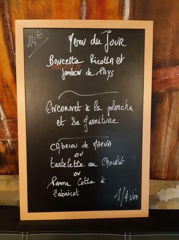 L'auberge sans frontiere — carte page 1