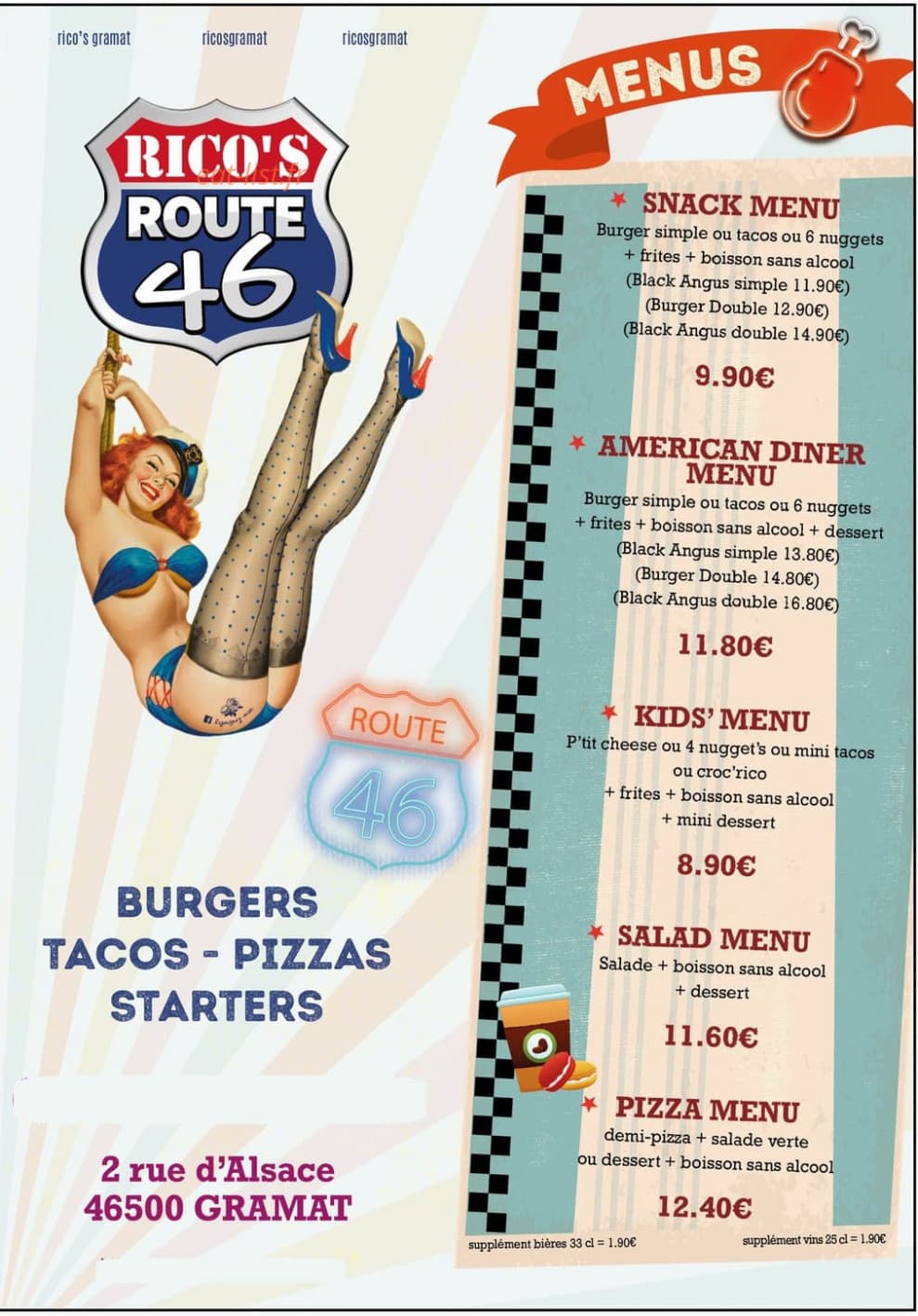 Rico's Route 46 — carte page 1