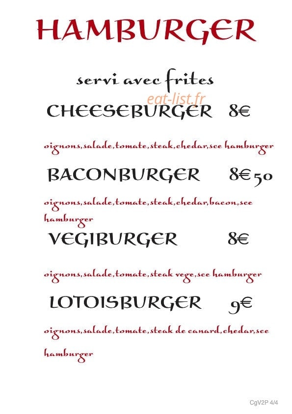 Les 2 Pattes — carte page 3