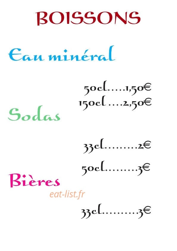 Les 2 Pattes — carte page 6