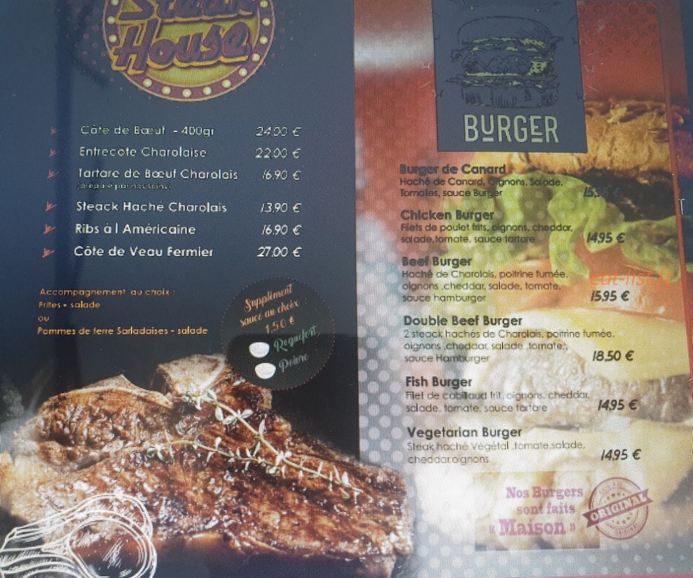 Brasserie les Visiteurs — carte page 2