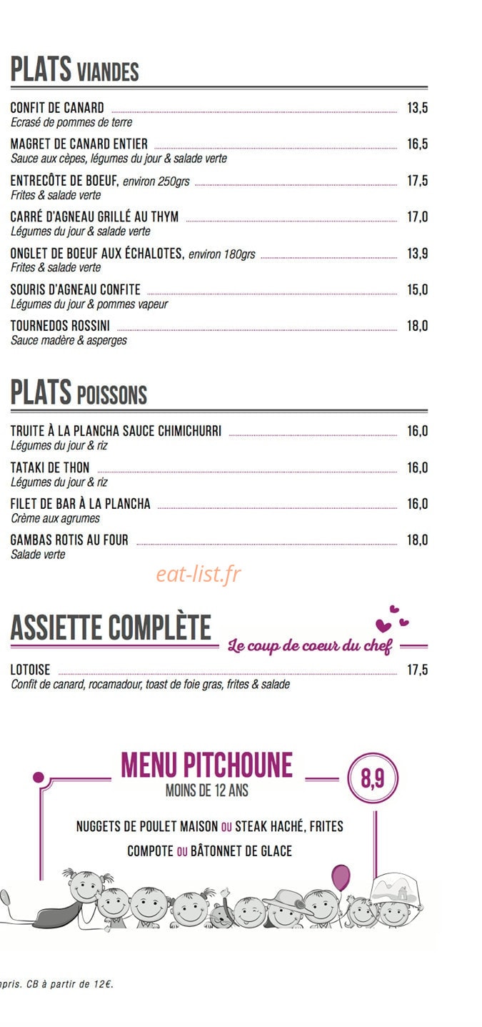 Au Panorama — carte page 3