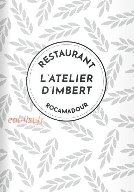 L'Atelier d'Imbert — carte page 1