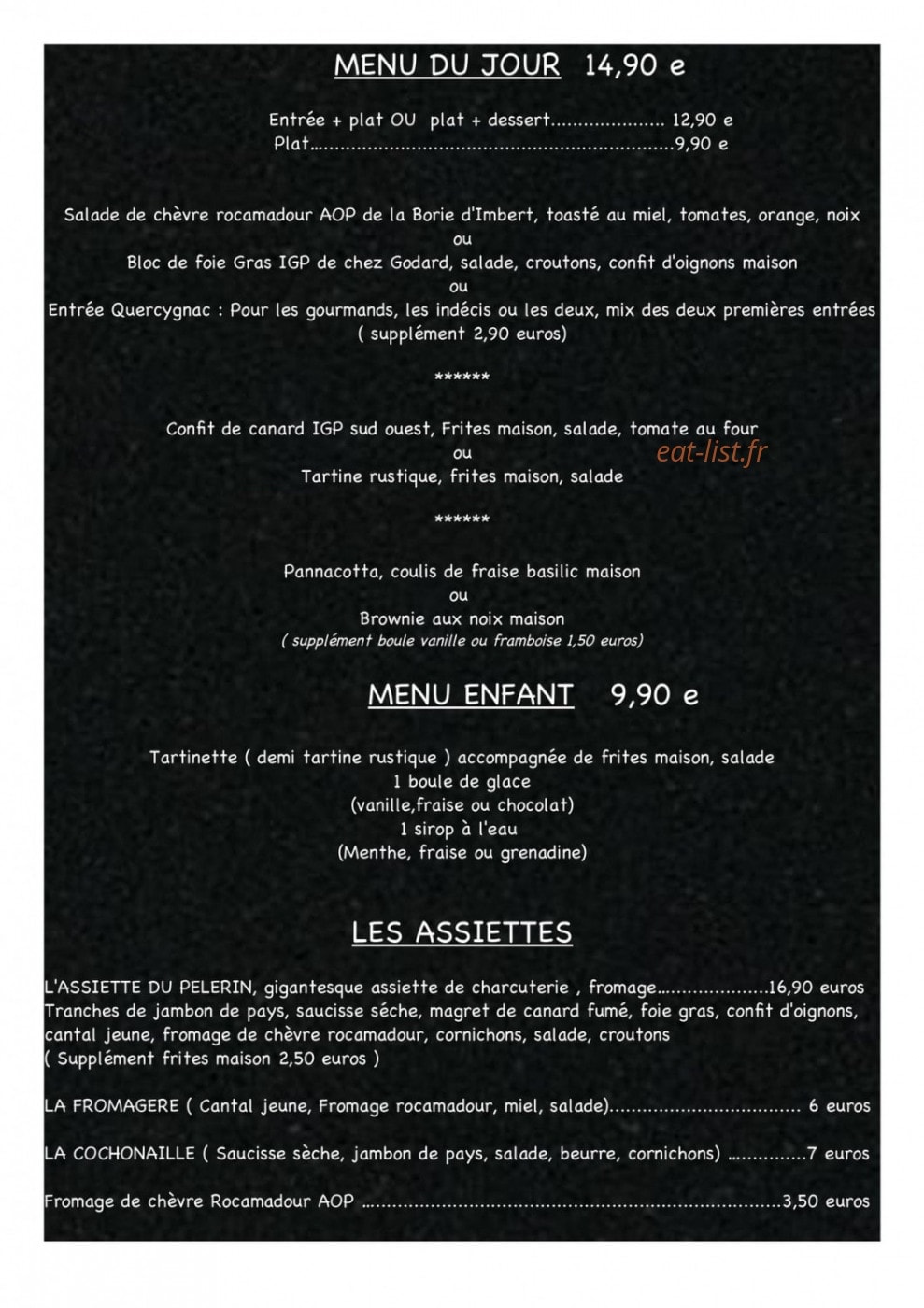 Le Quercygnac — carte page 1