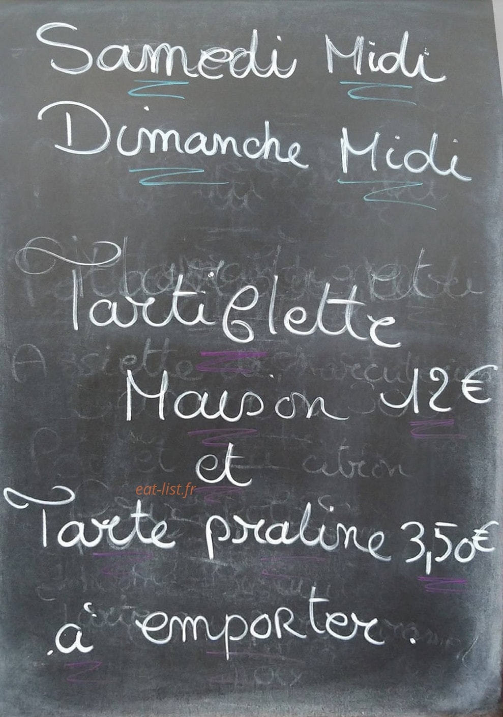 Les 2 tilleuls — carte page 1