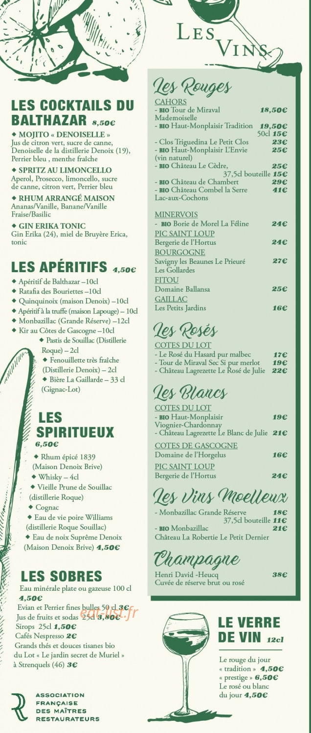 Au Hasard Balthazar — carte page 3