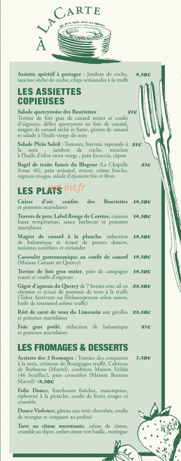 Au Hasard Balthazar — carte page 1