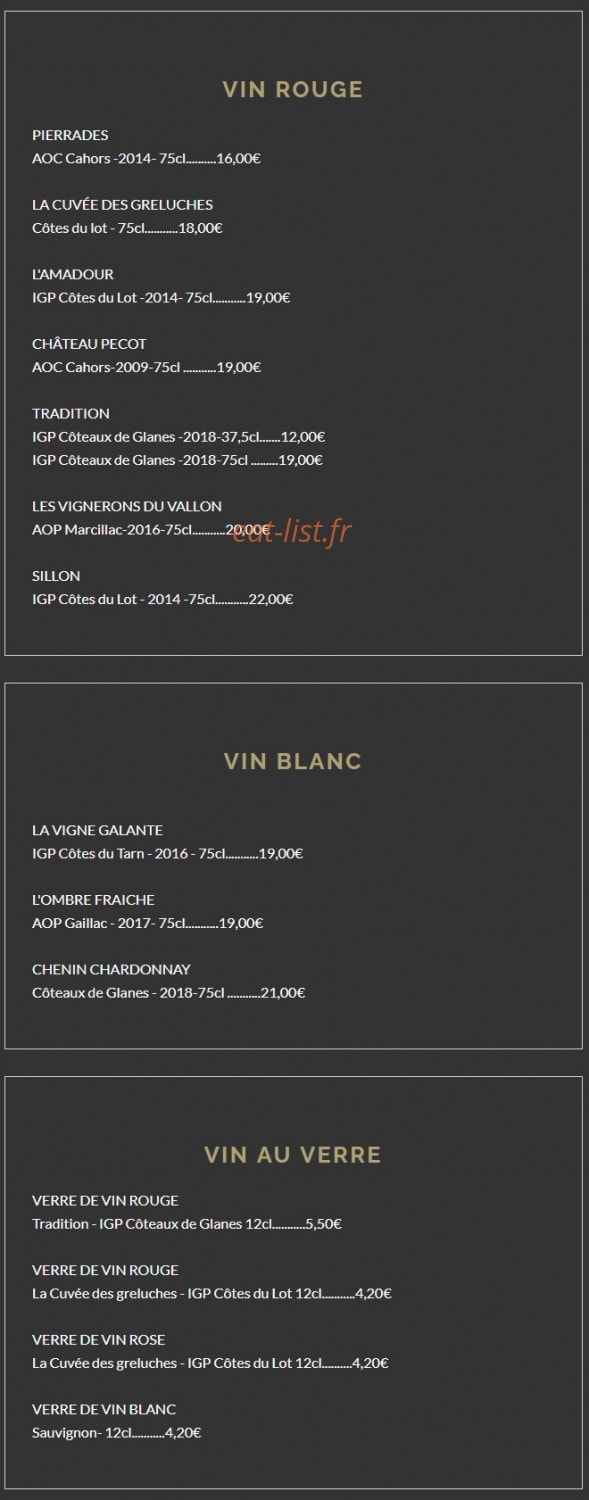 Domaine les Falaises — carte page 8