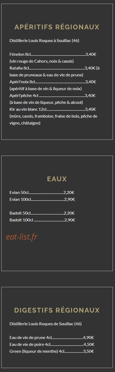 Domaine les Falaises — carte page 5