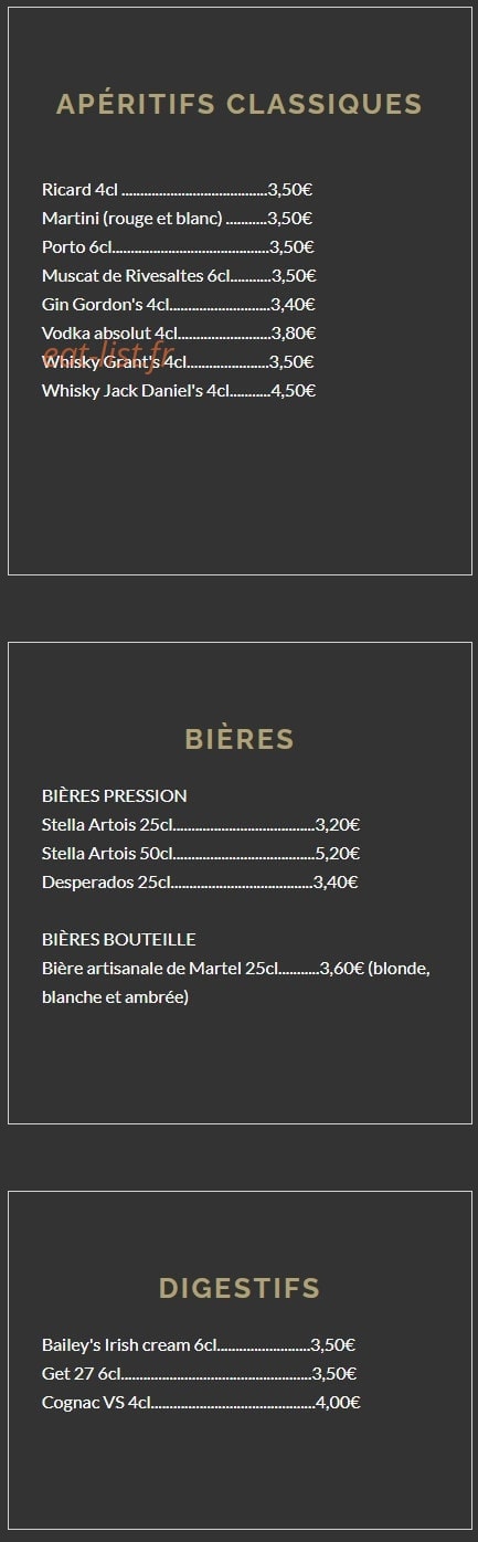 Domaine les Falaises — carte page 6