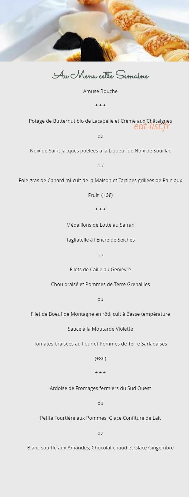 Le Vert — carte page 1