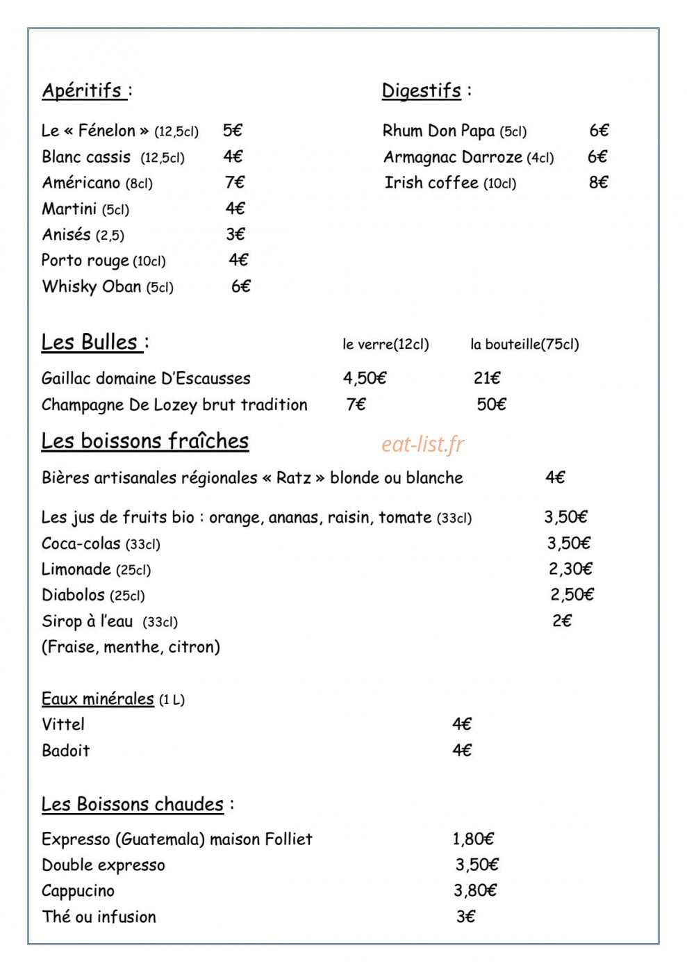 Le Médiéval — carte page 3