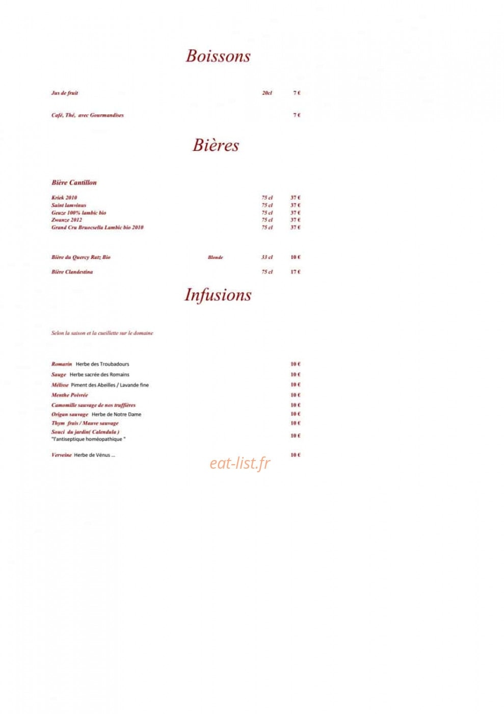 Maison Duler Domaine de Saint-Géry — carte page 9