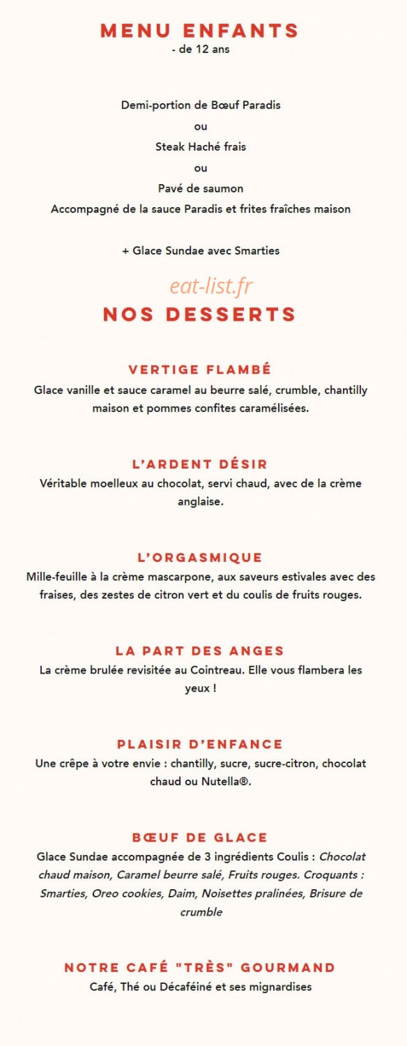 Assiette au Boeuf — carte page 3