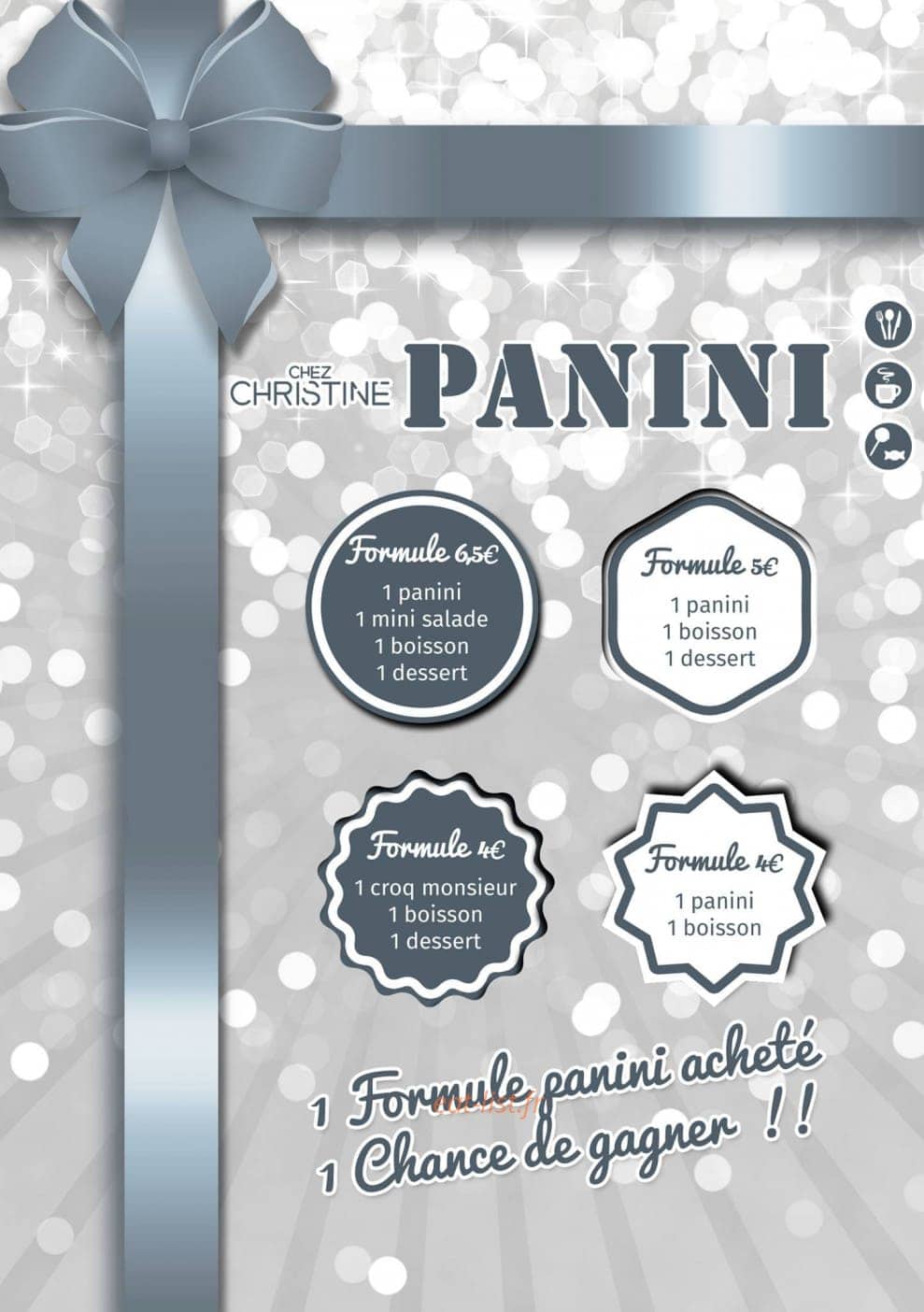 Chez Christine — carte page 1