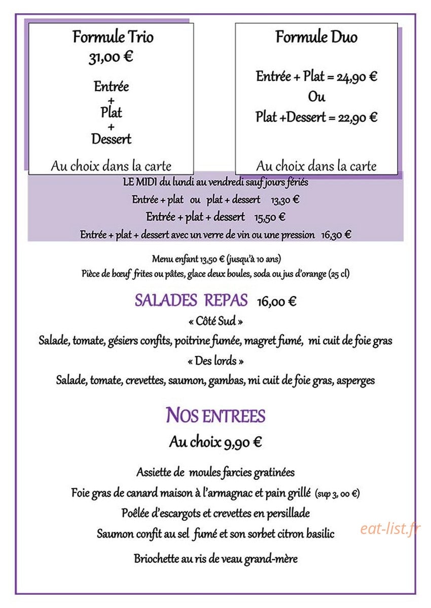 Côté Sud — carte page 2
