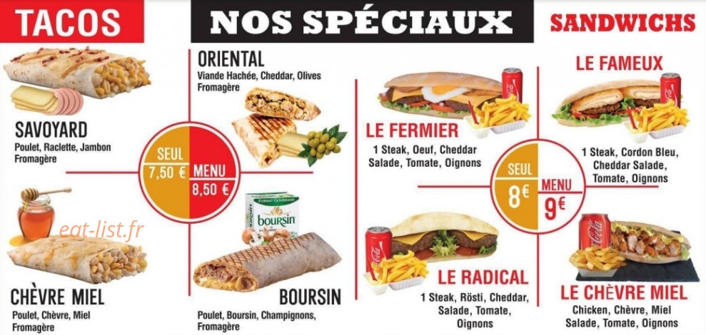 Foodissy — carte page 1