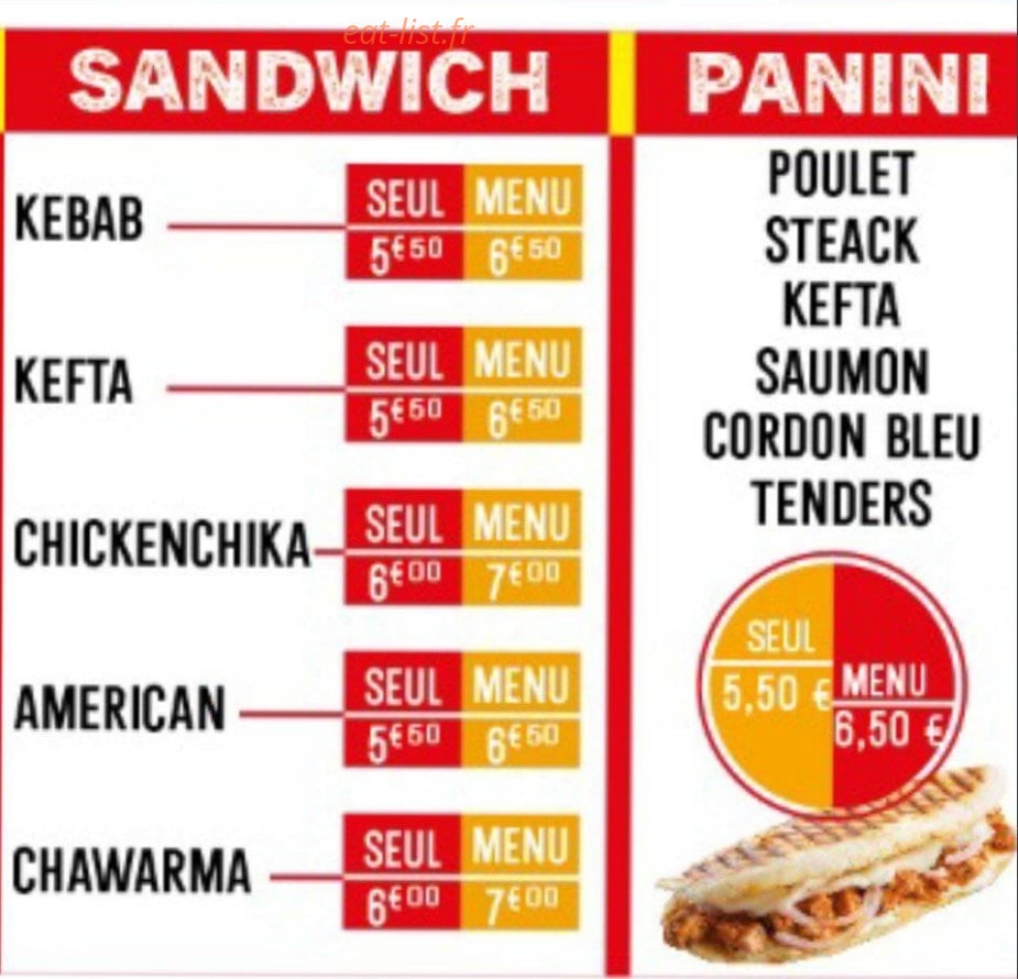 Foodissy — carte page 3