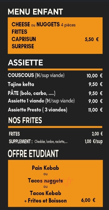 Illico presto — carte page 4