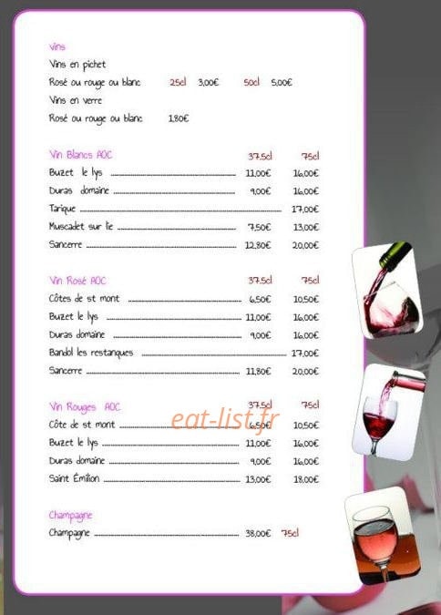 Jasmin sushi box — carte page 14