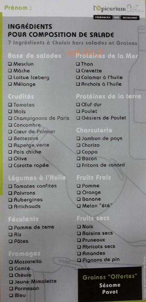 L'épicurium — carte page 2