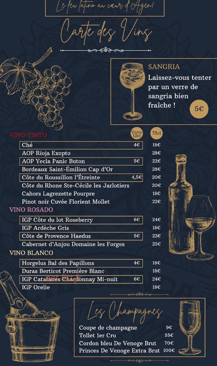 L’hacienda — carte page 1