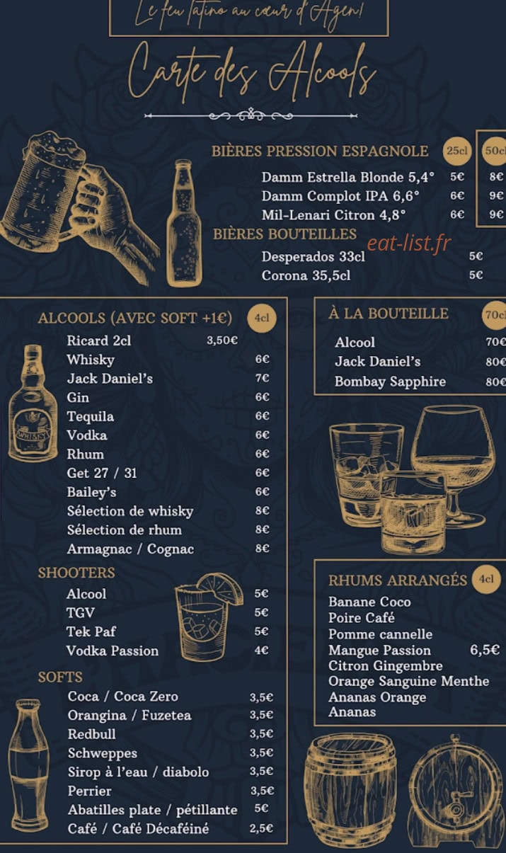L’hacienda — carte page 2