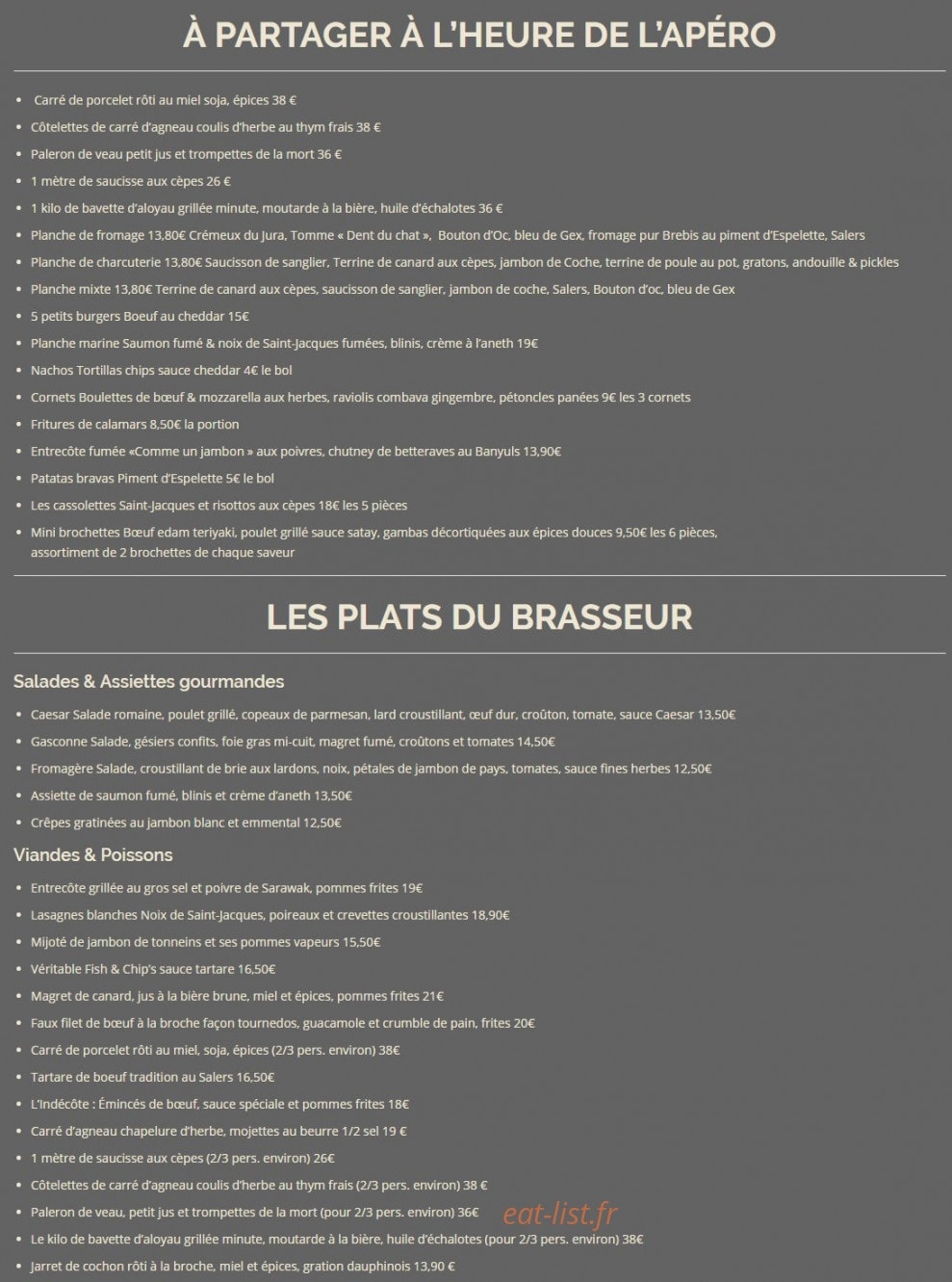 L'Indé — carte page 1
