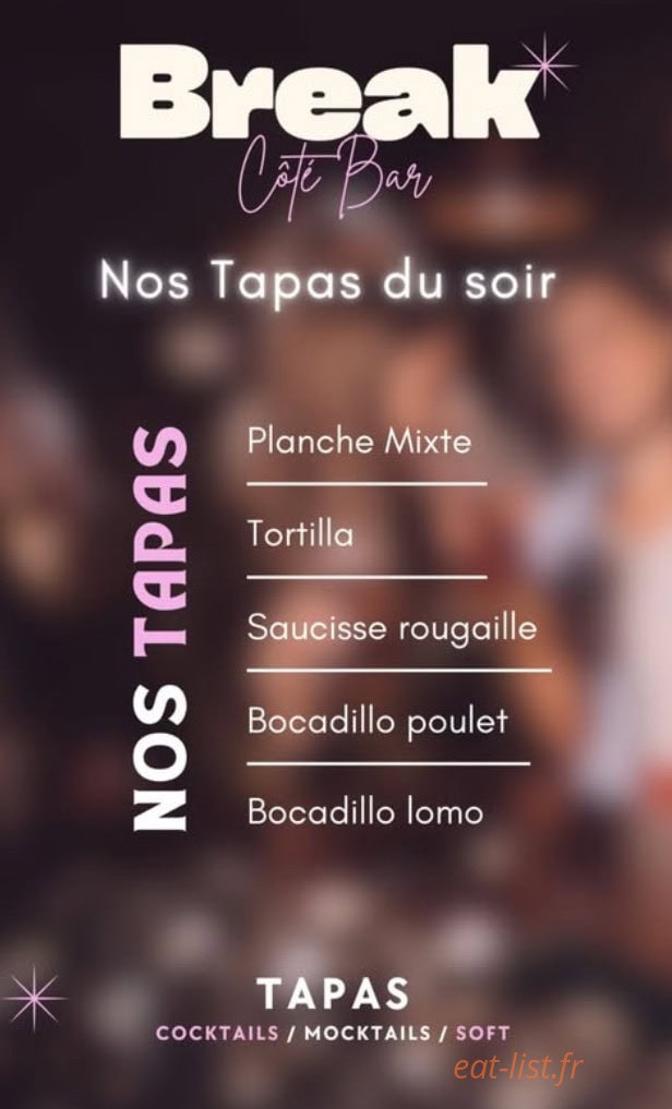 Le Break — carte page 2