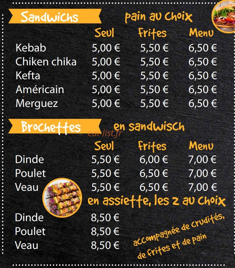 Le Délice 47 — carte page 2