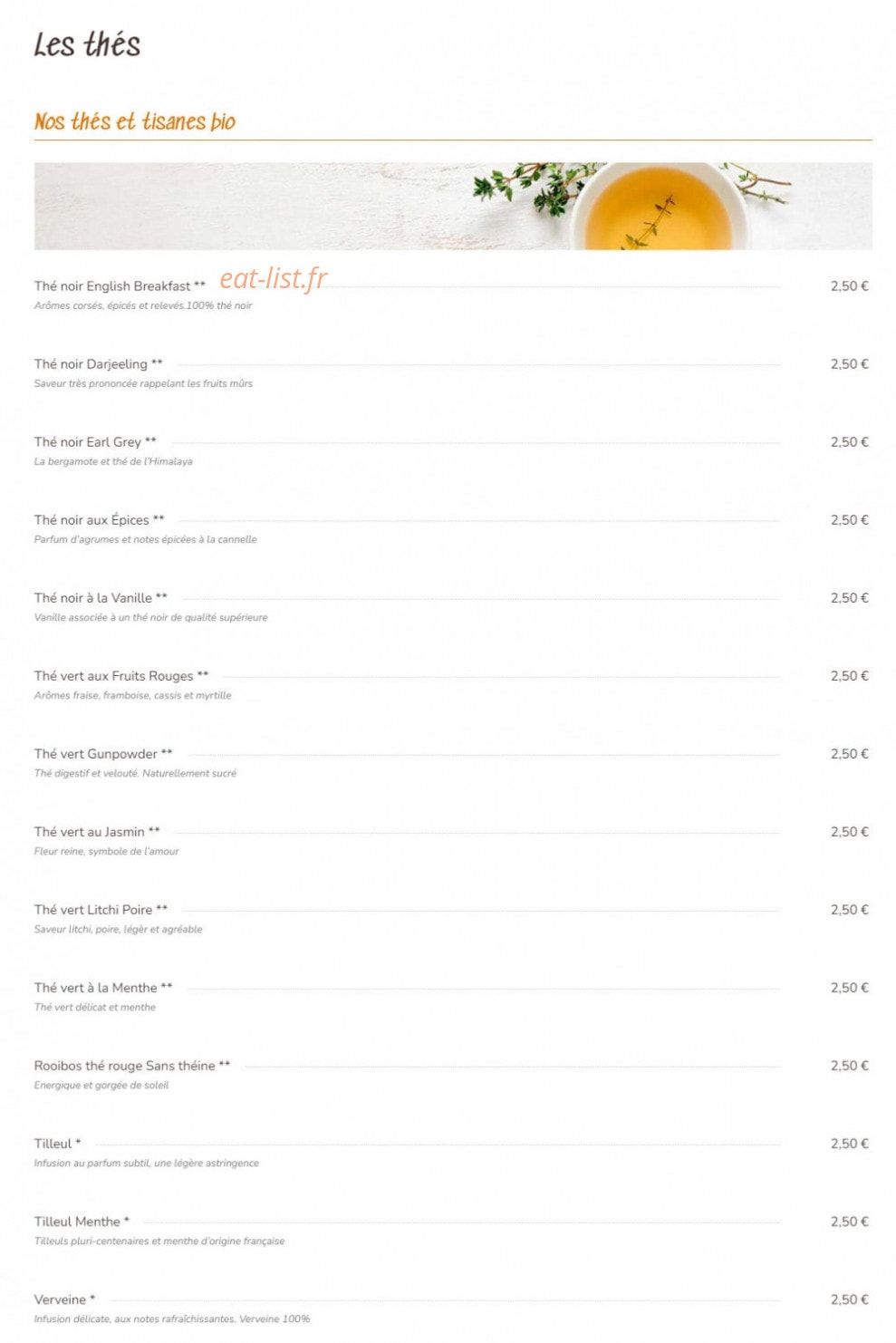 Le Glacier — carte page 15