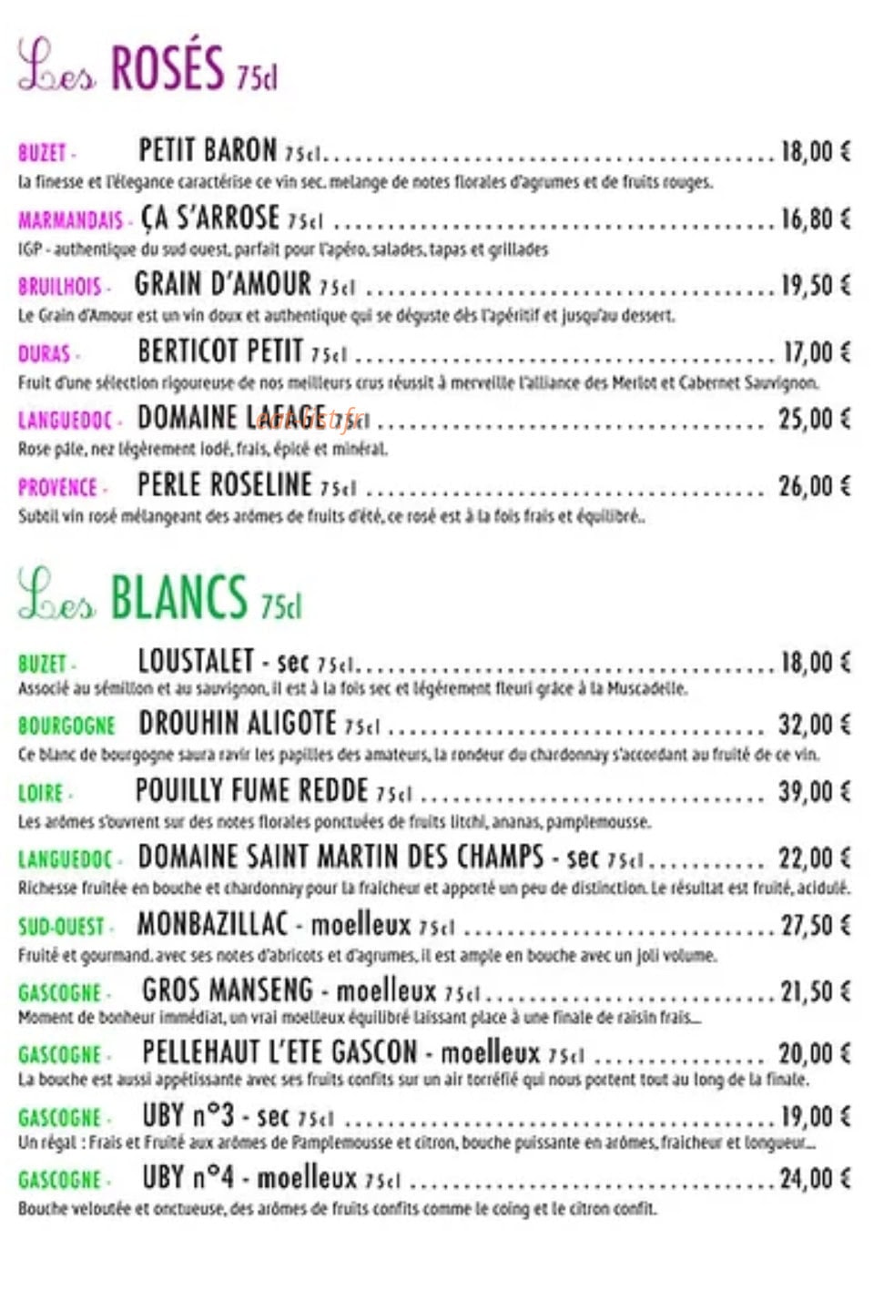 Le Plancher Des Vaches — carte page 11