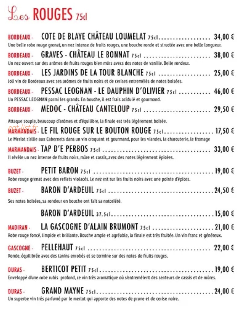 Le Plancher Des Vaches — carte page 9