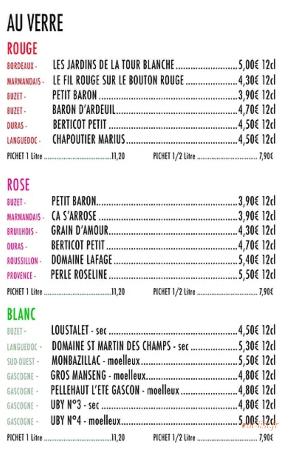 Le Plancher Des Vaches — carte page 12