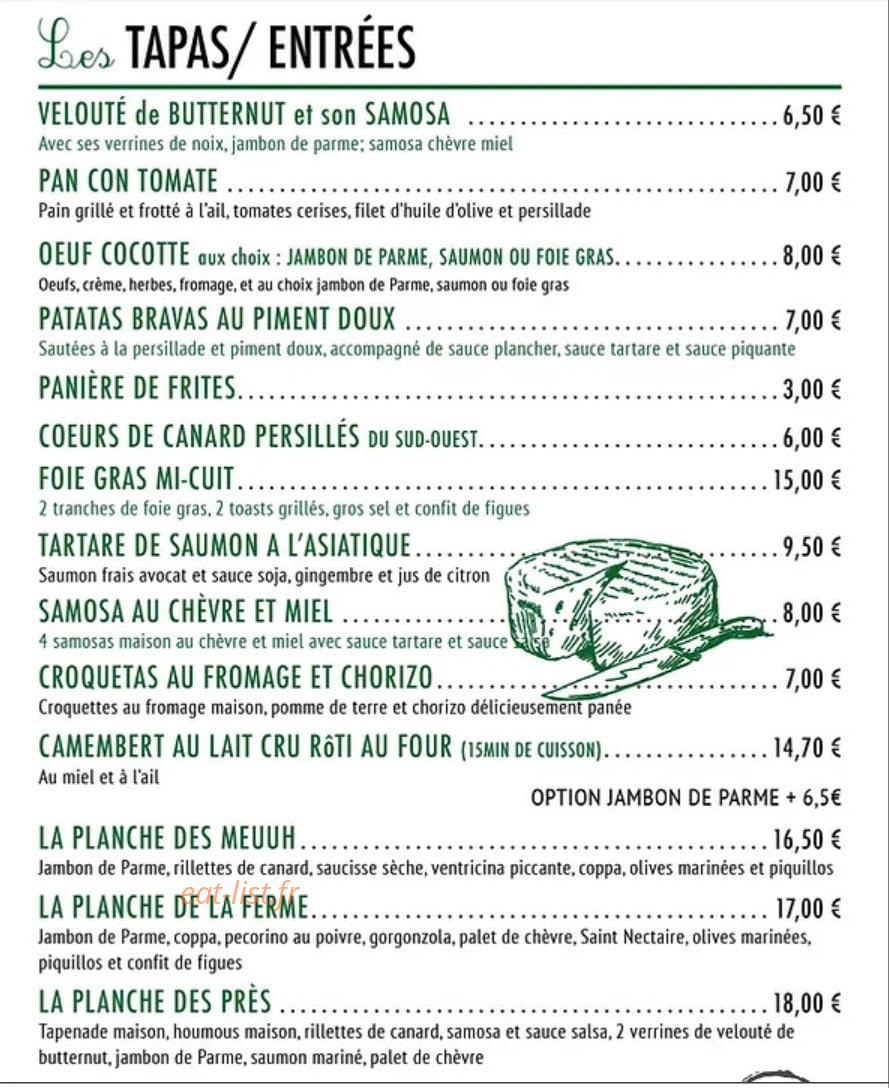 Le Plancher Des Vaches — carte page 1