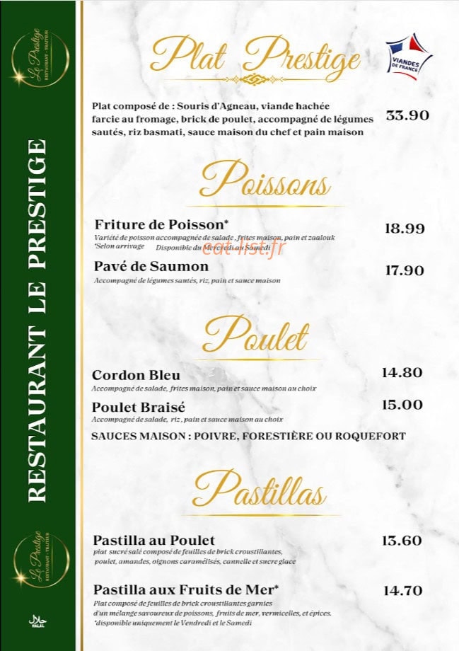 Le Prestige — carte page 3