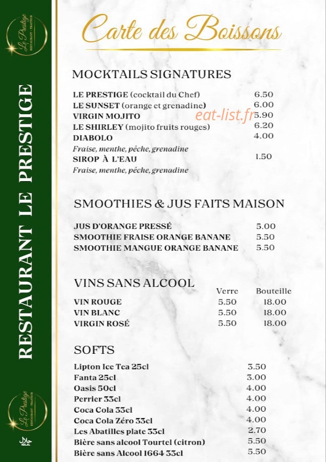 Le Prestige — carte page 7