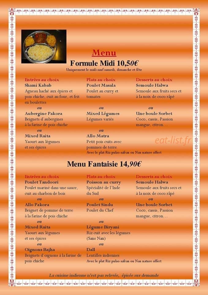 Le Sindu — carte page 7