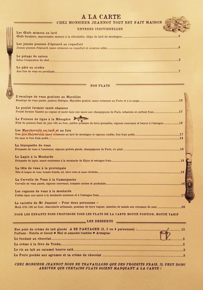 Monsieur Jeannot — carte page 3
