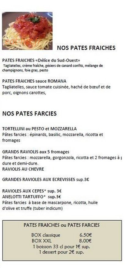 Pronto al Gusto — carte page 4