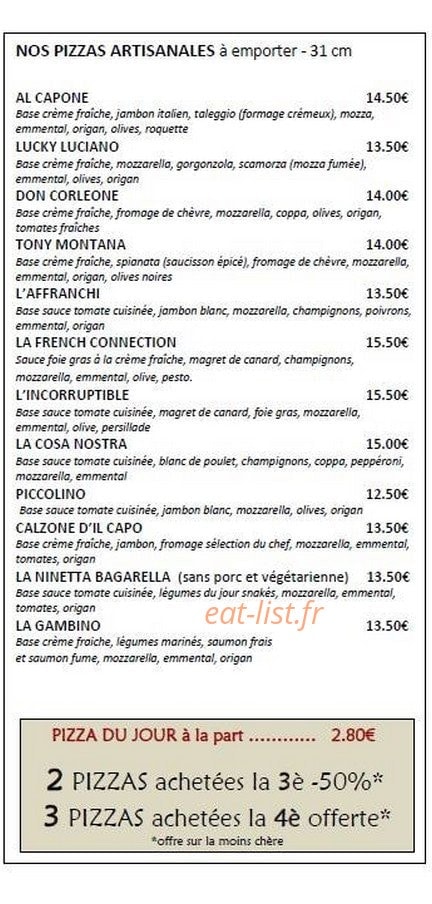 Pronto al Gusto — carte page 3