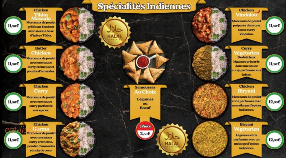 Royal Naan — carte page 4